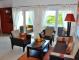All the holiday apartments of Hanneman Holiday Residence are fitted with stylish furniture. This is the lounge and dining area of the Penthouse 2-bedroom.